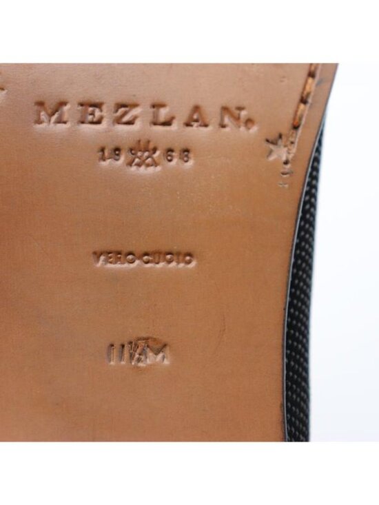 Mezlan Crespi Black Venetian Loafer Men\'s Size 11.5 Dress Shoes M Slip On Loafer main image 8